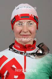 30.11.2010, Oestersund, Sweden (SWE): Darya Domracheva (BLR), Fischer, Rottefella, Swix - IBU world cup biathlon, training, Oestersund (SWE). www.nordicfocus.com. © Manzoni/NordicFocus. Every downloaded picture is fee-liable.