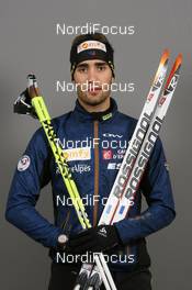 29.11.2010, Oestersund, Sweden (SWE): Martin Fourcade (FRA), Rossignol, Rottefella, Odlo - IBU world cup biathlon, training, Oestersund (SWE). www.nordicfocus.com. © Manzoni/NordicFocus. Every downloaded picture is fee-liable.