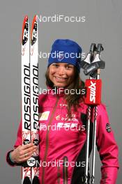 30.11.2010, Oestersund, Sweden (SWE): Claire Breton (FRA), Rossignol, Rottefella, Swix, OneWay - IBU world cup biathlon, training, Oestersund (SWE). www.nordicfocus.com. © Manzoni/NordicFocus. Every downloaded picture is fee-liable.