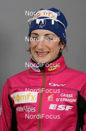 30.11.2010, Oestersund, Sweden (SWE): Marie Laure Brunet (FRA), Rossignol, Rottefella, Swix - IBU world cup biathlon, training, Oestersund (SWE). www.nordicfocus.com. © Manzoni/NordicFocus. Every downloaded picture is fee-liable.