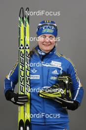 29.11.2010, Oestersund, Sweden (SWE): Jenny Jonsson (SWE), Fischer, Rottefella, Leki, adidas - IBU world cup biathlon, training, Oestersund (SWE). www.nordicfocus.com. © Manzoni/NordicFocus. Every downloaded picture is fee-liable.
