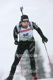 10.12.2010, Hochfilzen, Austria (AUT): Benjamin Weger (SUI), Atomic, Leki, ODLO - IBU world cup biathlon, sprint men, Hochfilzen (AUT). www.nordicfocus.com. © Manzoni/NordicFocus. Every downloaded picture is fee-liable.