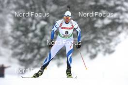 10.12.2010, Hochfilzen, Austria (AUT): Kauri Koiv (EST), Fischer, Rottefella, Leki - IBU world cup biathlon, sprint men, Hochfilzen (AUT). www.nordicfocus.com. © Manzoni/NordicFocus. Every downloaded picture is fee-liable.