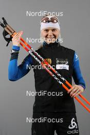 09.12.2010, Hochfilzen, Austria (AUT): Mari Laukkanen (FIN), Fischer, Rottefella, Exel - IBU world cup biathlon, training, Hochfilzen (AUT). www.nordicfocus.com. © Manzoni/NordicFocus. Every downloaded picture is fee-liable.