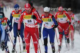 02.01.2010, Oberhof, Germany (GER): group, in front Doris Trachsel (SUI), Fischer  - FIS world cup cross-country, tour de ski, 10km women handicap start, Oberhof (GER). www.nordicfocus.com. © Hemmersbach/NordicFocus. Every downloaded picture is fee-liable.