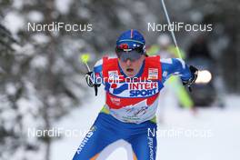 06.01.2010, Cortina-Toblach, Italy (ITA): Aino Kaisa Saarinen (FIN), Rossignol, Rottefella, One Way  - FIS world cup cross-country, tour de ski, 15km women handicap start, Cortina-Toblach (ITA). www.nordicfocus.com. © Hemmersbach/NordicFocus. Every downloaded picture is fee-liable.