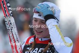 10.01.2010, Val di Fiemme, Italy (ITA): Lisa Larsen (SWE), Atomic, Swix, Craft  - FIS world cup cross-country, tour de ski, final climb women, Val di Fiemme (ITA). www.nordicfocus.com. © Hemmersbach/NordicFocus. Every downloaded picture is fee-liable.