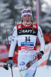 10.01.2010, Val di Fiemme, Italy (ITA): Lisa Larsen (SWE), Atomic, Swix, Craft  - FIS world cup cross-country, tour de ski, final climb women, Val di Fiemme (ITA). www.nordicfocus.com. © Hemmersbach/NordicFocus. Every downloaded picture is fee-liable.