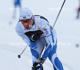 16.01.2010, Otepaeae, Estland (EST): todays 3rd Jaak Mae (EST), Fischer, Rottefella, Swix  - FIS world cup cross-country, 15km men, Otepaeae (EST). www.nordicfocus.com. © Hemmersbach/NordicFocus. Every downloaded picture is fee-liable.