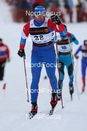 16.01.2010, Otepaeae, Estland (EST): Artem Zhmurko (RUS), Madhus, Rotefella, Adidas, Swix - FIS world cup cross-country, 15km men, Otepaeae (EST). www.nordicfocus.com. © Hemmersbach/NordicFocus. Every downloaded picture is fee-liable.