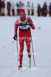 16.01.2010, Otepaeae, Estland (EST): Thomas Diezig (SUI), Fischer, Rottefella, Alpina, Swix, adidas  - FIS world cup cross-country, 15km men, Otepaeae (EST). www.nordicfocus.com. © Hemmersbach/NordicFocus. Every downloaded picture is fee-liable.