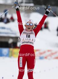 06.03.2010, Lahti, Finland (FIN): Therese Johaug (NOR) - FIS world cup cross-country, pursuit women, Lahti (FIN). www.nordicfocus.com. © Laiho/NordicFocus. Every downloaded picture is fee-liable.