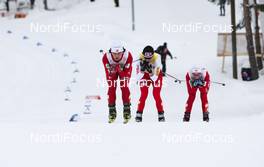 06.03.2010, Lahti, Finland (FIN):  (l-r) Marit Bjoergen (NOR), Justyna Kowalczyk (POL), Therese Johaug (NOR) - FIS world cup cross-country, pursuit women, Lahti (FIN). www.nordicfocus.com. © Laiho/NordicFocus. Every downloaded picture is fee-liable.