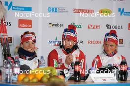 13.03.2010, Holmenkollen, Norway (NOR): press conference - FIS world cup cross-country, 30km women, Holmenkollen (NOR). www.nordicfocus.com. © Felgenhauer/NordicFocus. Every downloaded picture is fee-liable.