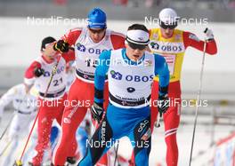 13.03.2010, Holmenkollen, Norway (NOR): Maurice Manificat (FRA), Fischer, Swix, Odlo  - FIS world cup cross-country, 50km men, Holmenkollen (NOR). www.nordicfocus.com. © Felgenhauer/NordicFocus. Every downloaded picture is fee-liable.