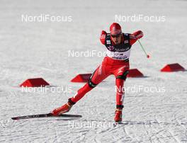 14.03.2010, Holmenkollen, Norway (NOR): Eligius Tambornino (SUI), Madshus, Rottefella, Alpina, KV+, adidas  - FIS world cup cross-country, individual sprint, Holmenkollen (NOR). www.nordicfocus.com. © Hemmersbach/NordicFocus. Every downloaded picture is fee-liable.