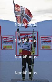 14.03.2010, Holmenkollen, Norway (NOR): todays winner Marit Bjoergen (NOR), Fischer, Rottefella, Swix  - FIS world cup cross-country, individual sprint, Holmenkollen (NOR). www.nordicfocus.com. © Hemmersbach/NordicFocus. Every downloaded picture is fee-liable.