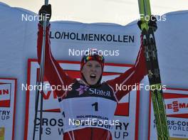 14.03.2010, Holmenkollen, Norway (NOR): todays winner Anders Gloersen (NOR), Fischer  - FIS world cup cross-country, individual sprint, Holmenkollen (NOR). www.nordicfocus.com. © Hemmersbach/NordicFocus. Every downloaded picture is fee-liable.