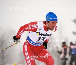 21.03.2010, Falun, Sweden (SWE): Curdin Perl (SUI), Rossignol, Rottefella, Leki, adidas  - FIS world cup cross-country, 15km men handicap start, Falun (SWE). www.nordicfocus.com. Â© Felgenhauer/NordicFocus. Every downloaded picture is fee-liable.