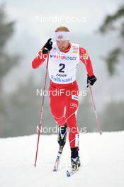 19.03.2010, Falun, Sweden (SWE): Brian Gregg (USA), Salomon, Swix - FIS world cup cross-country, 3,3km men, Falun (SWE). www.nordicfocus.com. Â© Felgenhauer/NordicFocus. Every downloaded picture is fee-liable.