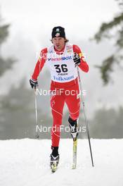 19.03.2010, Falun, Sweden (SWE): Andrew Newell (USA), Fischer, Salomon  - FIS world cup cross-country, 3,3km men, Falun (SWE). www.nordicfocus.com. Â© Felgenhauer/NordicFocus. Every downloaded picture is fee-liable.