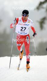 19.03.2010, Falun, Sweden (SWE): Nobu Naruse (JPN), Fischer, Rottefella  - FIS world cup cross-country, 3,3km men, Falun (SWE). www.nordicfocus.com. Â© Felgenhauer/NordicFocus. Every downloaded picture is fee-liable.