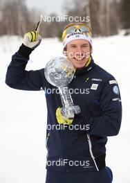 19.03.2010, Falun, Sweden (SWE): Emil Joensson (SWE), Fischer, Salomon, Craft  - FIS world cup cross-country, cups, Falun (SWE). www.nordicfocus.com. © Felgenhauer/NordicFocus. Every downloaded picture is fee-liable.