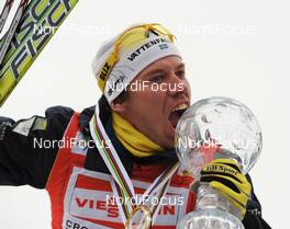 19.03.2010, Falun, Sweden (SWE): Emil Joensson (SWE), Fischer, Salomon, Craft  - FIS world cup cross-country, cups, Falun (SWE). www.nordicfocus.com. Â© Felgenhauer/NordicFocus. Every downloaded picture is fee-liable.