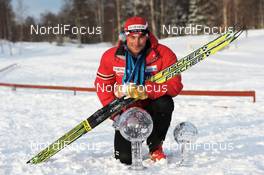 19.03.2010, Falun, Sweden (SWE): Petter Northug (NOR), Fischer, Rottefella, Alpina, Ski Go, Swix   - FIS world cup cross-country, cups, Falun (SWE). www.nordicfocus.com. Â© Felgenhauer/NordicFocus. Every downloaded picture is fee-liable.