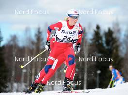 20.03.2010, Falun, Sweden (SWE): Kristin Stoermer Steira (NOR), Madshus, Salomon, One Way, Swix  - FIS world cup cross-country, pursuit women, Falun (SWE). www.nordicfocus.com. © Felgenhauer/NordicFocus. Every downloaded picture is fee-liable.
