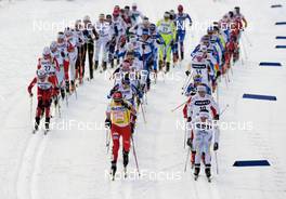 20.03.2010, Falun, Sweden (SWE): start of the women - FIS world cup cross-country, pursuit women, Falun (SWE). www.nordicfocus.com. © Felgenhauer/NordicFocus. Every downloaded picture is fee-liable.