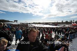20.03.2010, Falun, Sweden (SWE): crowded venue of Falun - FIS world cup cross-country, pursuit women, Falun (SWE). www.nordicfocus.com. © Felgenhauer/NordicFocus. Every downloaded picture is fee-liable.