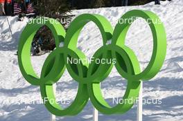 17.02.2010, Whistler, Canada (CAN): Cross-Country Feature: Olympic Rings - Olympic Winter Games Vancouver 2010, cross-country, individual sprint, Whistler (CAN). www.nordicfocus.com. © NordicFocus. Every downloaded picture is fee-liable.