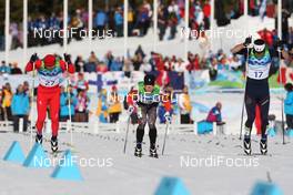 17.02.2010, Whistler, Canada (CAN): 17.02.2010, Whistler, Canada (CAN): Janusz Krezelok (POL), Fischer, Salomon, Devon Kershaw (CAN), Fischer, Salomon, Swix, Cyril Miranda (FRA), Fischer, Salomon, Odlo  - Olympic Winter Games Vancouver 2010, cross-country, individual sprint, Whistler (CAN). www.nordicfocus.com. © NordicFocus. Every downloaded picture is fee-liable. - Olympic Winter Games Vancouver 2010, cross-country, individual sprint, Whistler (CAN). www.nordicfocus.com. © NordicFocus. Every downloaded picture is fee-liable.