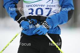 28.02.2010, Whistler, Canada (CAN): Vincent Vittoz (FRA), Rossignol, Rottefella, One Way, Odlo - Olympic Winter Games Vancouver 2010, cross-country, mass men, Whistler (CAN). www.nordicfocus.com. © NordicFocus. Every downloaded picture is fee-liable.