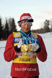 18.03.2010, Whistler, Canada (CAN): Petter Northug (NOR), Fischer, Rottefella, Alpina, Ski Go, Swix - Olympic Winter Games Vancouver 2010, cross-country, medals, Whistler (CAN). www.nordicfocus.com. Â© NordicFocus. Every downloaded picture is fee-liable.