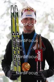 26.02.2010, Whistler, Canada (CAN): Anders Soedergren (SWE), Fischer, Salomon, Craft  - Olympic Winter Games Vancouver 2010, cross-country, medals, Whistler (CAN). www.nordicfocus.com. © NordicFocus. Every downloaded picture is fee-liable.