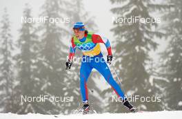 24.02.2010, Whistler, Canada (CAN): Alexander Legkov (RUS), Madshus, Rottefella, Swix, adidas  - Olympic Winter Games Vancouver 2010, cross-country, 4x10km men, Whistler (CAN). www.nordicfocus.com. © NordicFocus. Every downloaded picture is fee-liable.