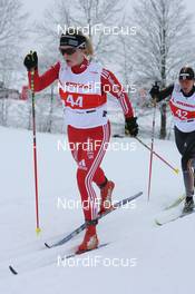 14.01.2010, Marbach, Switzerland (SUI): Silvana Bucher (SUI), Atomic, Alpina, Leki, adidas, Toko - Swiss National Championships 2010, cross-country, women, Marbach (SUI). www.nordicfocus.com. © Manzoni/NordicFocus. Every downloaded picture is fee-liable.