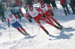 16.01.2010, Marbach, Switzerland (SUI): Andrew Young (GBR), Gianluca Cologna (SUI), Piet Heer (SUI) - Swiss National Championships 2010, cross-country, mens pursuit, Marbach (SUI). www.nordicfocus.com. © Manzoni/NordicFocus. Every downloaded picture is fee-liable.