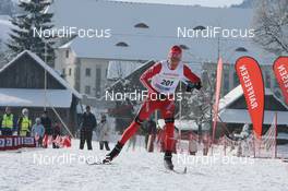 16.01.2010, Marbach, Switzerland (SUI): Toni Livers (SUI), Madshus, Rottefella, Swix, adidas - Swiss National Championships 2010, cross-country, mens pursuit, Marbach (SUI). www.nordicfocus.com. © Manzoni/NordicFocus. Every downloaded picture is fee-liable.