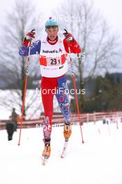 17.01.2010, Marbach, Switzerland (SUI): Linard Kindschi (SUI) - Swiss National Championships 2010, cross-country, relay men, Marbach (SUI). www.nordicfocus.com. © Manzoni/NordicFocus. Every downloaded picture is fee-liable.