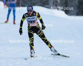 20.11.2010, Gaellivare, Sweden (SWE): Coraline Hugue (FRA), Fischer, Salomon, One Way  - FIS world cup cross-country, 10km women, Gaellivare (SWE). www.nordicfocus.com. © Hemmersbach/NordicFocus. Every downloaded picture is fee-liable.