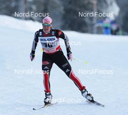 20.11.2010, Gaellivare, Sweden (SWE): Evi Sachenbacher Stehle (GER), Salomon, One Way, adidas  - FIS world cup cross-country, 10km women, Gaellivare (SWE). www.nordicfocus.com. © Hemmersbach/NordicFocus. Every downloaded picture is fee-liable.
