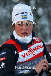 20.11.2010, Gaellivare, Sweden (SWE): Anna Haag (SWE), Atomic, Salomon, One Way, Craft  - FIS world cup cross-country, 10km women, Gaellivare (SWE). www.nordicfocus.com. © Hemmersbach/NordicFocus. Every downloaded picture is fee-liable.