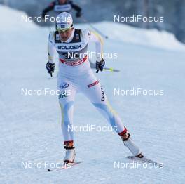 20.11.2010, Gaellivare, Sweden (SWE): Ida Ingemarsdotter (SWE), Rossignol, Rottefella, Craft, One Way - FIS world cup cross-country, 10km women, Gaellivare (SWE). www.nordicfocus.com. © Hemmersbach/NordicFocus. Every downloaded picture is fee-liable.