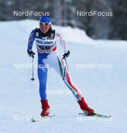 20.11.2010, Gaellivare, Sweden (SWE): Silvia Rupil (ITA), Fischer, Rottefella, Alpina, Swix  - FIS world cup cross-country, 10km women, Gaellivare (SWE). www.nordicfocus.com. © Hemmersbach/NordicFocus. Every downloaded picture is fee-liable.