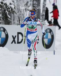 21.11.2010, Gaellivare, Sweden (SWE): Marianna Longa (ITA), Fischer, Salomon, One Way  - FIS world cup cross-country, 4x5km women, Gaellivare (SWE). www.nordicfocus.com. © Hemmersbach/NordicFocus. Every downloaded picture is fee-liable.