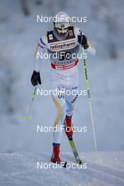 27.11.2010, Kuusamo, Finland (FIN): Johan Olsson (SWE), Fischer, One Way, Alpina, Rottefella, Craft - FIS world cup cross-country, 10km men, Kuusamo (FIN). www.nordicfocus.com. © Laiho/NordicFocus. Every downloaded picture is fee-liable.