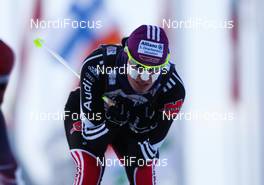 28.11.2010, Kuusamo, Finland (FIN):  Nicole Fessel (GER), Rossignol, Rottefella, Alpina, One Way, adidas - FIS world cup cross-country, 10km women handicap start, Kuusamo (FIN). www.nordicfocus.com. © Laiho/NordicFocus. Every downloaded picture is fee-liable.